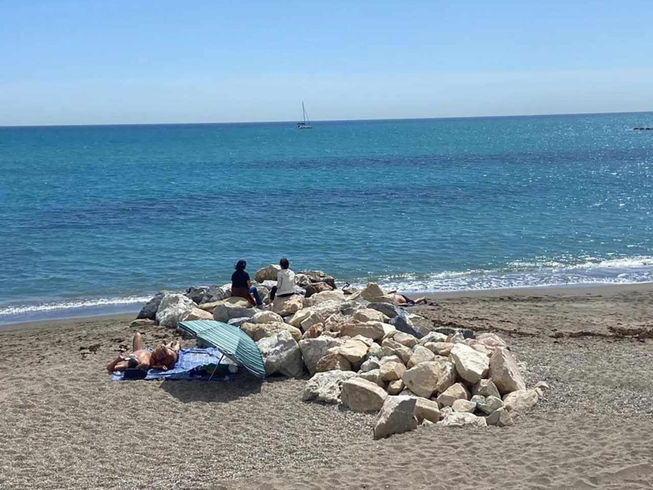 Mar En Calma Benalmadena Lejlighed Eksteriør billede